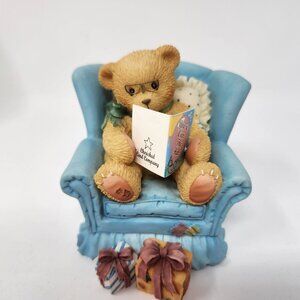Cherished Teddies "Growing Better Each Year" Golden Years Figurine 302651 Enesco